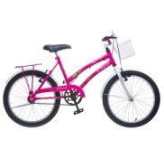 BICICLETA ARO 20 V/BK FEMININA AERO S/ROL AZ/VM/VD/VL/RS SANS