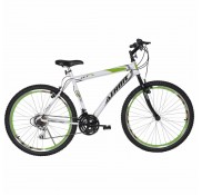 BICICLETA ARO 26 V/BK MTB MASC AERO S/ROL C/MCH AZ/AM/BC/VM/VD/PT