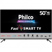 TV PHILCO 50 SMART PTV50G70SBLSG ULTRA HD 4K TELA INFINIT