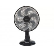 VENTILADOR DE MESA VENTISOL TURBO 6 PAS 30CM PRETO 127V PREMIUM