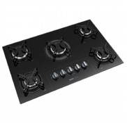 FOGAO COOKTOP CONSUL 5 BOCAS 127 220V 60HZ PRETO CD075AEUNA