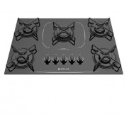 FOGAO ATLAS 5 BOCAS COOKTOP GLASS PRETO V01 DC5VTZ PS0 V01