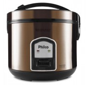 PANELA DE ARROZ PHILCO 4L BPA12 GOLD VISOR GLASS 127V