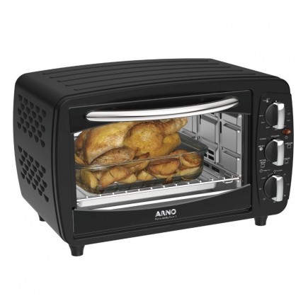 FORNO ELETRICO ARNO AIRFRY 5 EM 1 FOR2 20L PRETO 127V OF32B8B1